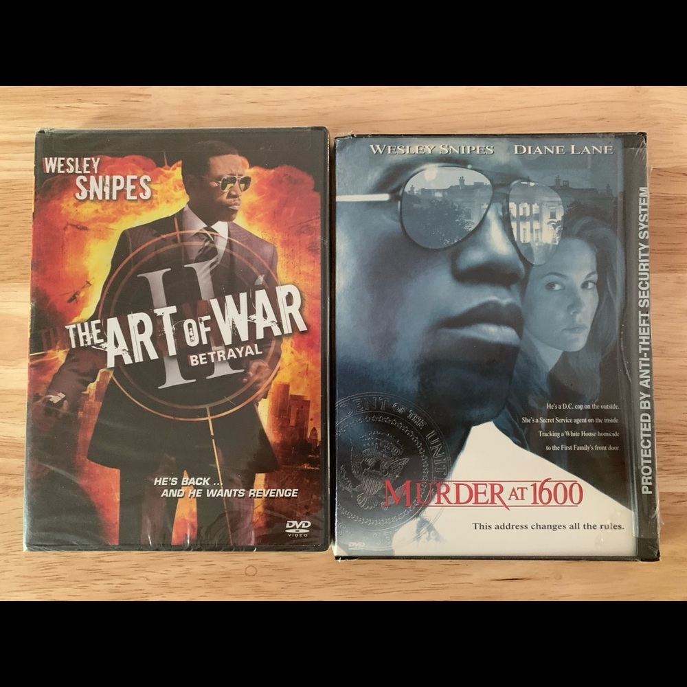 Two New Sealed Wesley Snipes Movies